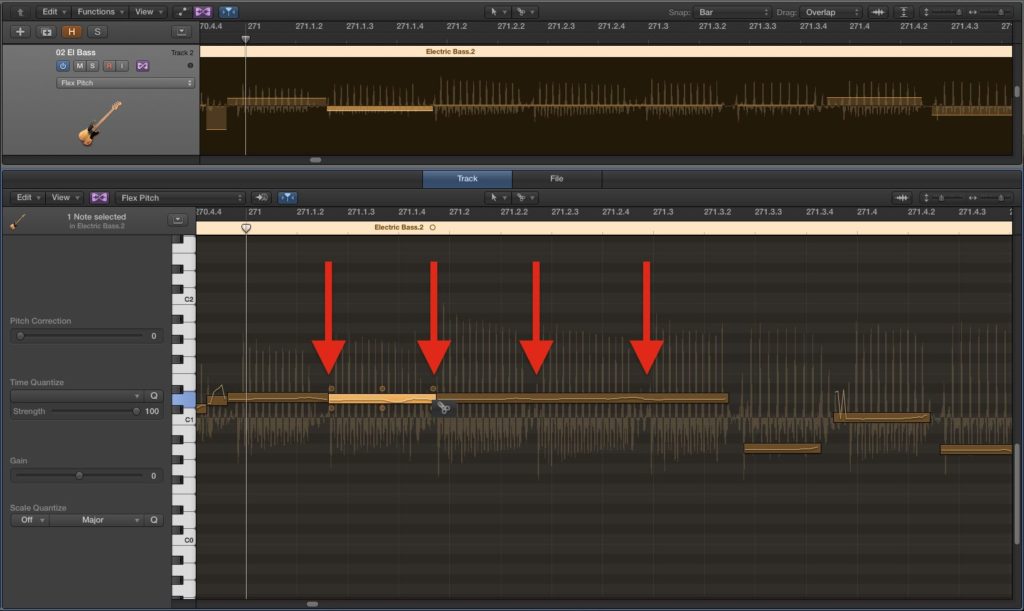 Audio-to-MIDI в Logic Pro X