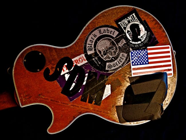 Закк Уайлд - 1989 Gibson Les Paul "The Rebel" .