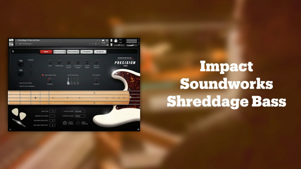 Лучшие VST бас-гитары Impact Soundworks Shreddage Bass