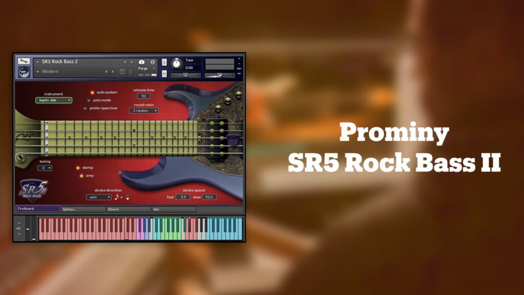 Лучшие VST бас-гитары Prominy SR5 Rock Bass II