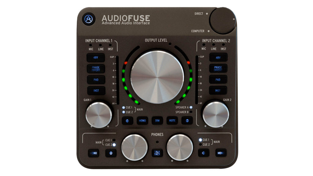 Arturia AudioFuse. Аудиоинтерфейс, звуковая карта Arturia AudioFuse