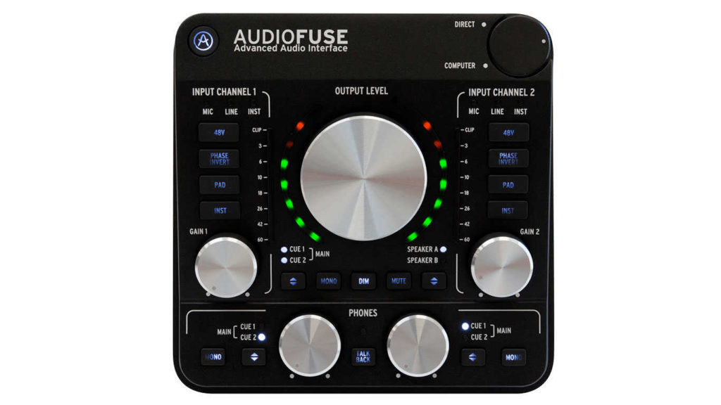 Arturia AudioFuse. Аудиоинтерфейс, звуковая карта Arturia AudioFuse