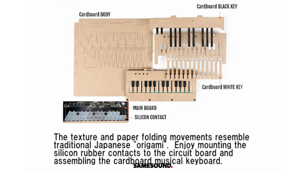 DIY картонный MIDI-контроллер KAMI-OTO