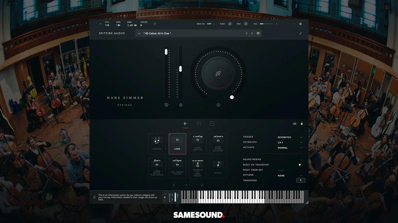 VST-плагин Spitfire Audio Hans Zimmer Strings VST-плагин Spitfire Audio Hans Zimmer Strings