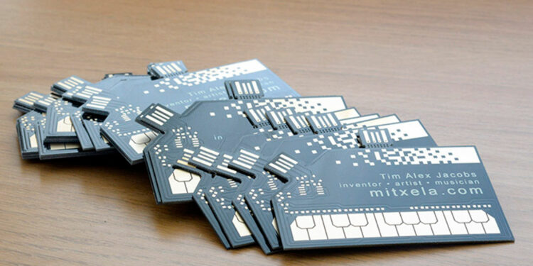 StyloCard, визитки со стилофоном