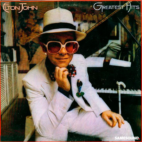 Elton John "Greatest Hits" (1974). Island Records