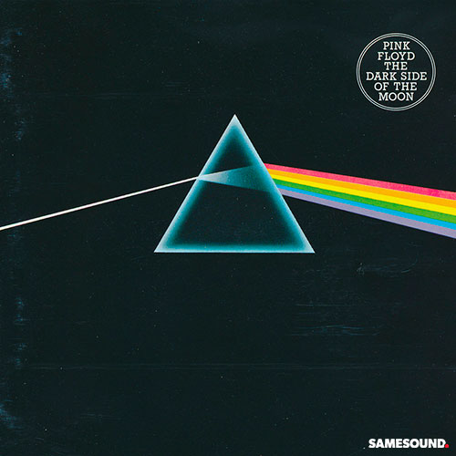 Pink Floyd "Dark Side of the Moon" (1973). Harvest