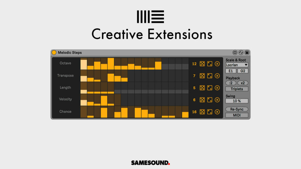 бесплатные плагины Ableton Creative Extensions