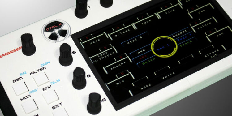 Контроллер синтезатор Miclop Ctrl x