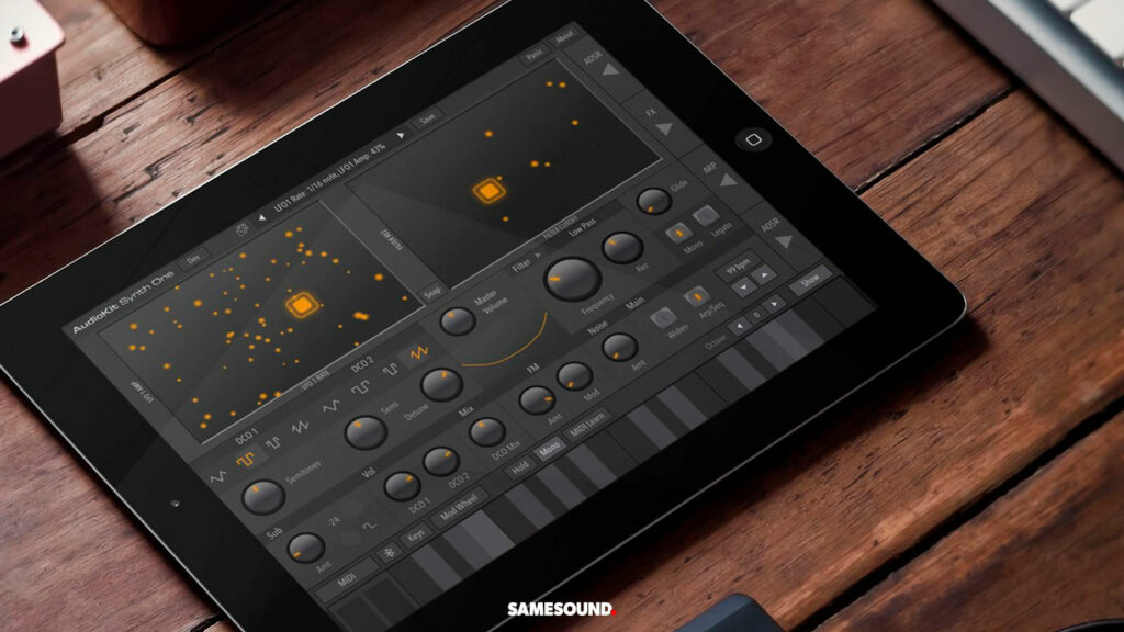 Audiokit Synth One, бесплатный синтезатор для iPad