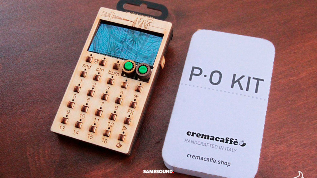 Cremacaffé PO Kit, защитный чехол для синтезатора Pocket Operator, Cremacaffe PO Kit