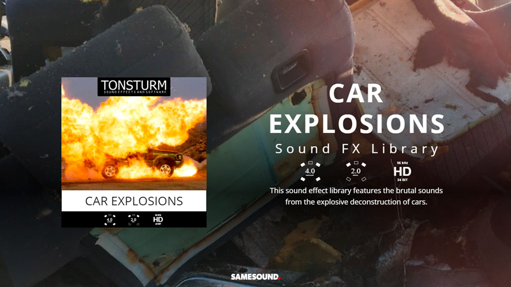 Звуки взрывов Tonstrum Car Explosions