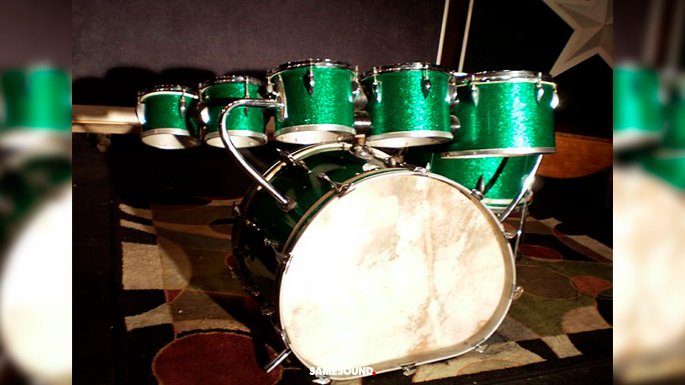 Сплюснутые барабаны Trixon Drums.