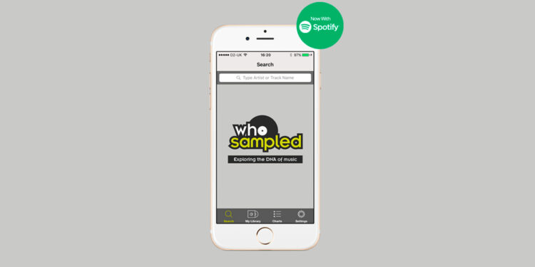 Приложение WhoSampled App