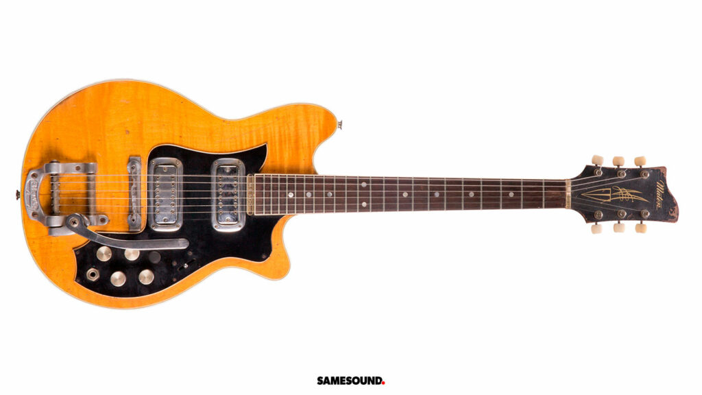 Гитару Джорджа Харрисона продадут на аукционе, Maton Mastersound MS-500