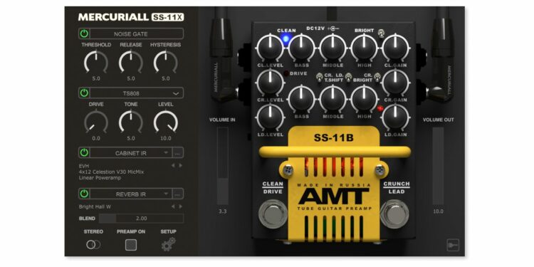 VST-плагин Mercuriall Audio SS-11X