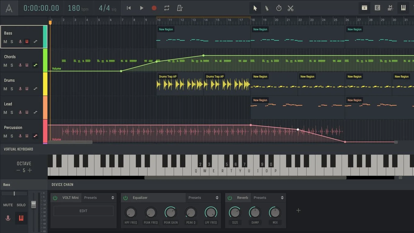 Браузерная DAW Amped Studio 2.0 Браузерная DAW Amped Studio 2.0