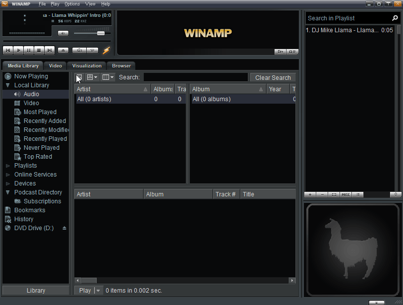 Вышел Winamp 5.8