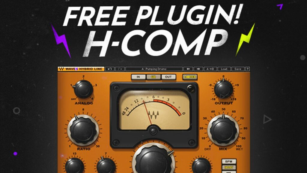 бесплатно скачать h-comp, vst-компрессор waves h-comp бесплатно