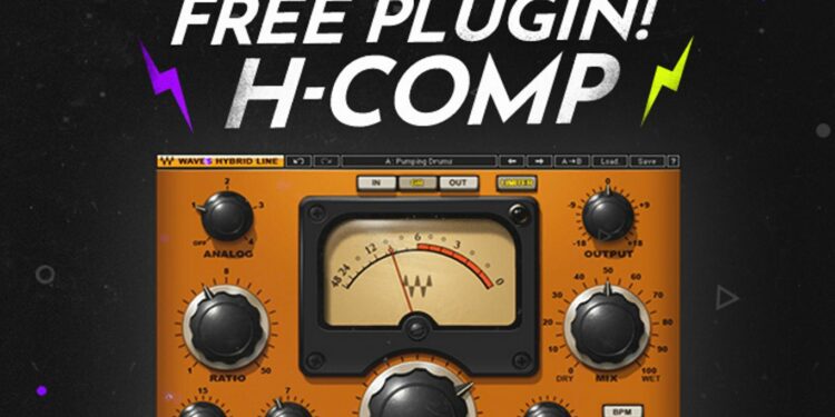 бесплатно скачать h-comp, vst-компрессор waves h-comp бесплатно