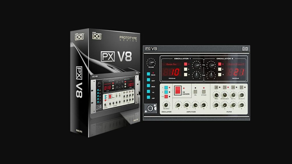 Редкий VST-синтезатор UVI PX V8