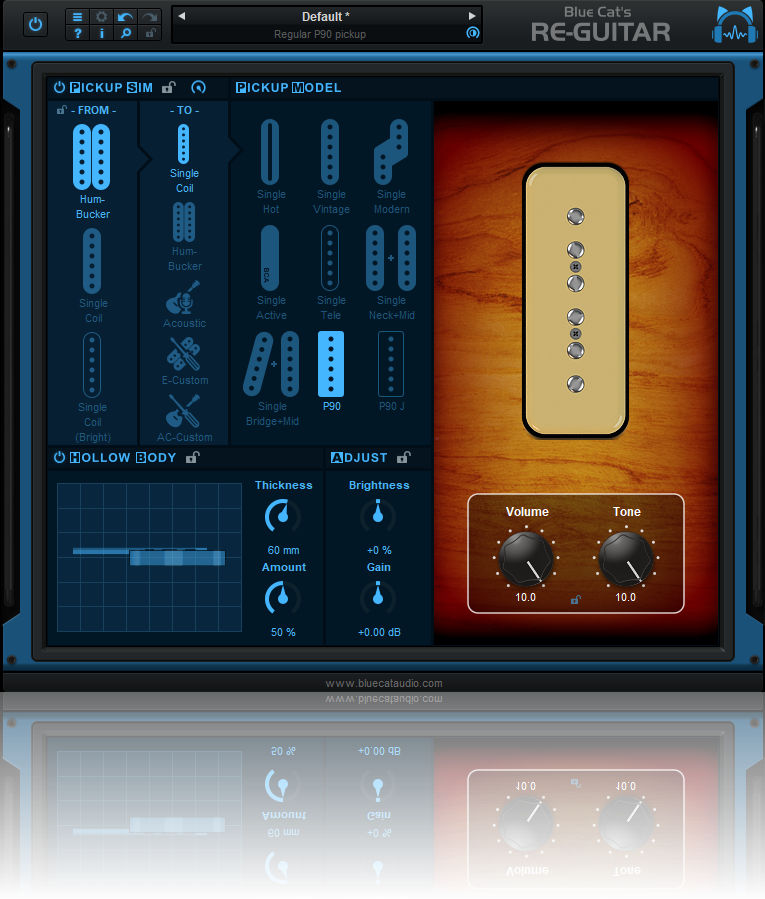 Эмулятор Blue Cat Audio Re-Guitar
