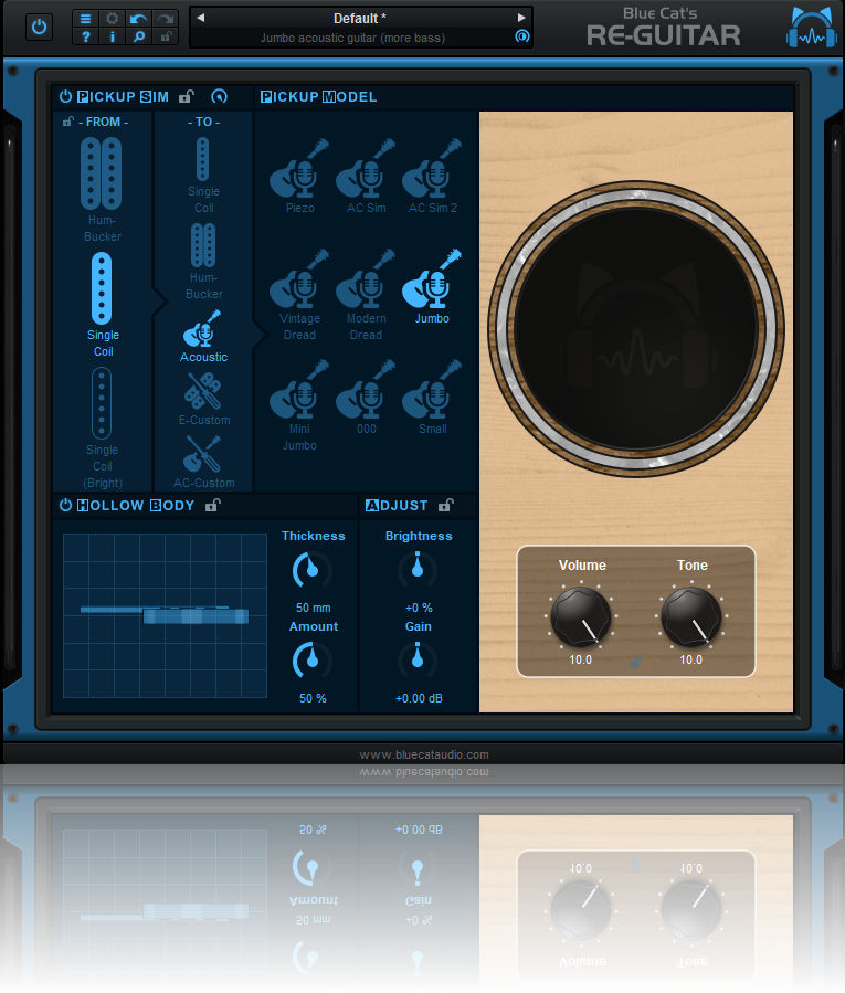 Эмулятор Blue Cat Audio Re-Guitar