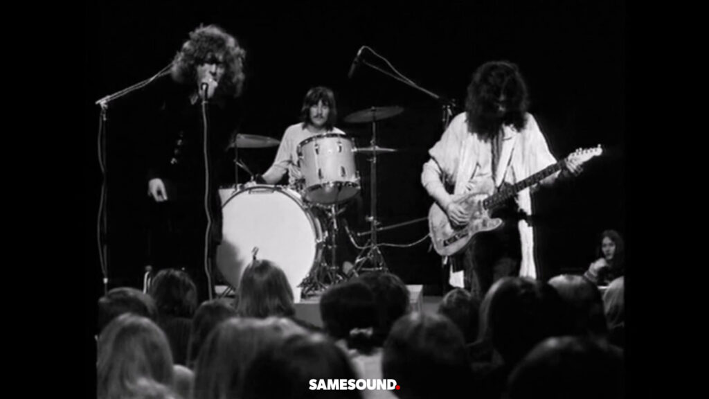 первое выступление Led Zeppelin 1969