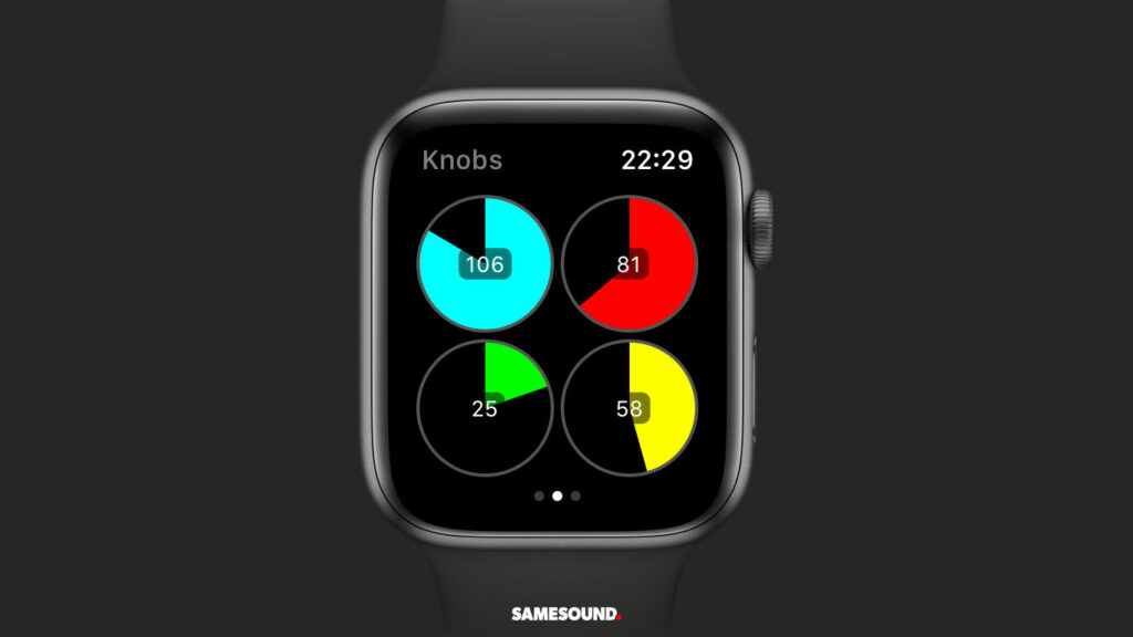 MidiWrist, midi-контроллер для apple watch