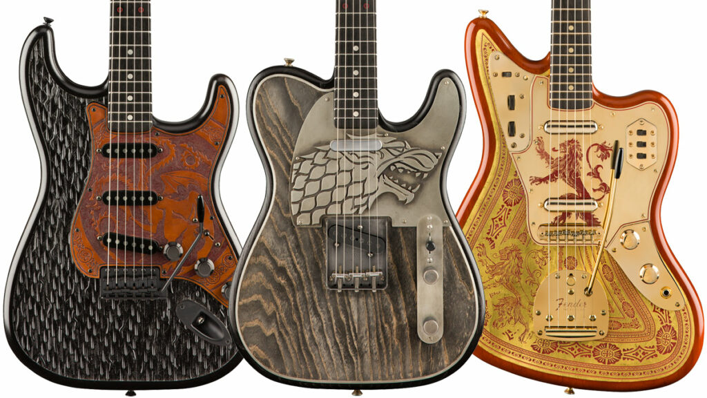 Гитары Fender в стилистике Игры престолов