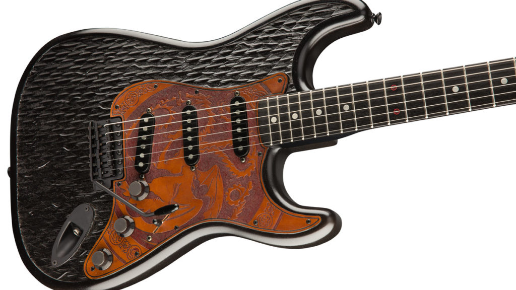 Fender Game of Thrones House Targaryen Stratocaster