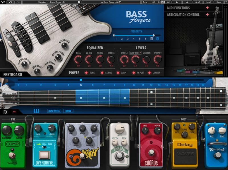 Waves Audio Bass Fingers 