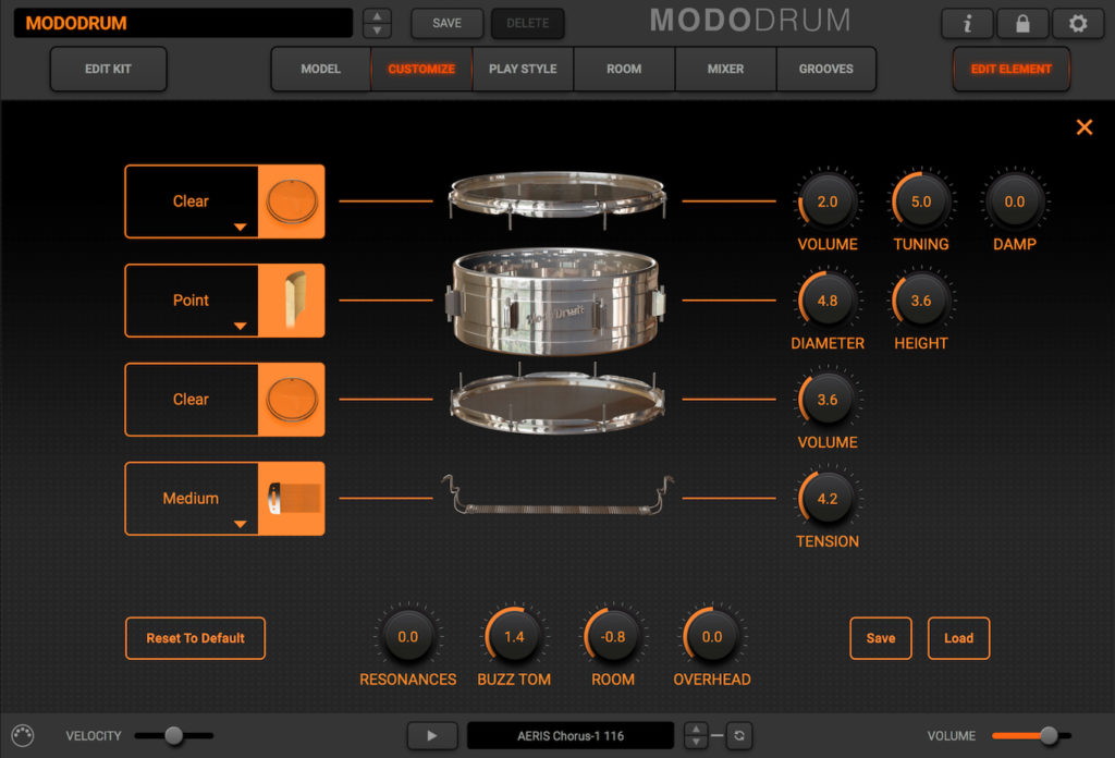 VST-барабаны IK Multimedia MODO DRUM