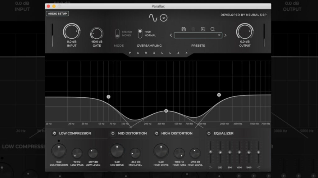 NeuralDSP Parallax VST-процессор