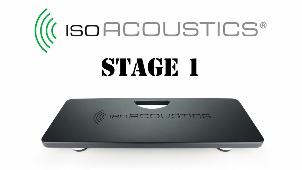 IsoAcoustics Stage 1 Board — портативные подставки для профессиональной изоляции студии