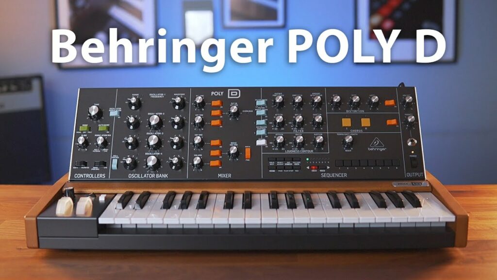 Behringer Poly D: полифонический 4-голодный клон Moog Minimoog