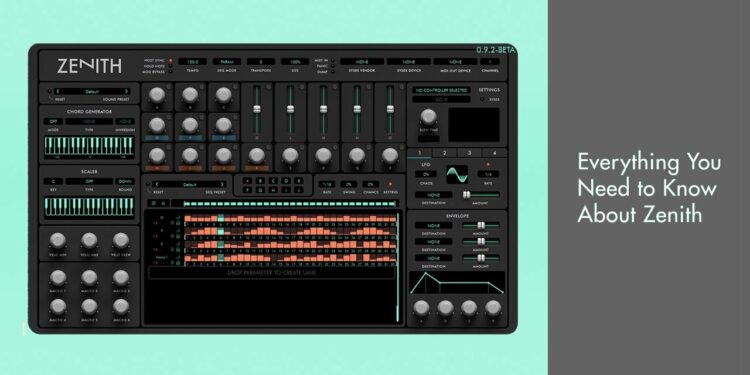 MIDI-секвенсор Audiaire Zenith управляет любыми виртуальными и реальными синтезаторами