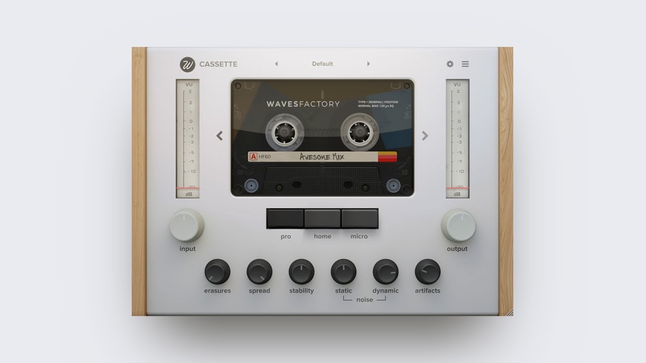 Wavesfactory Cassette: эмулятор кассетной деки с фотореалистичным  интерфейсом и тремя вариантами звучания — SAMESOUND