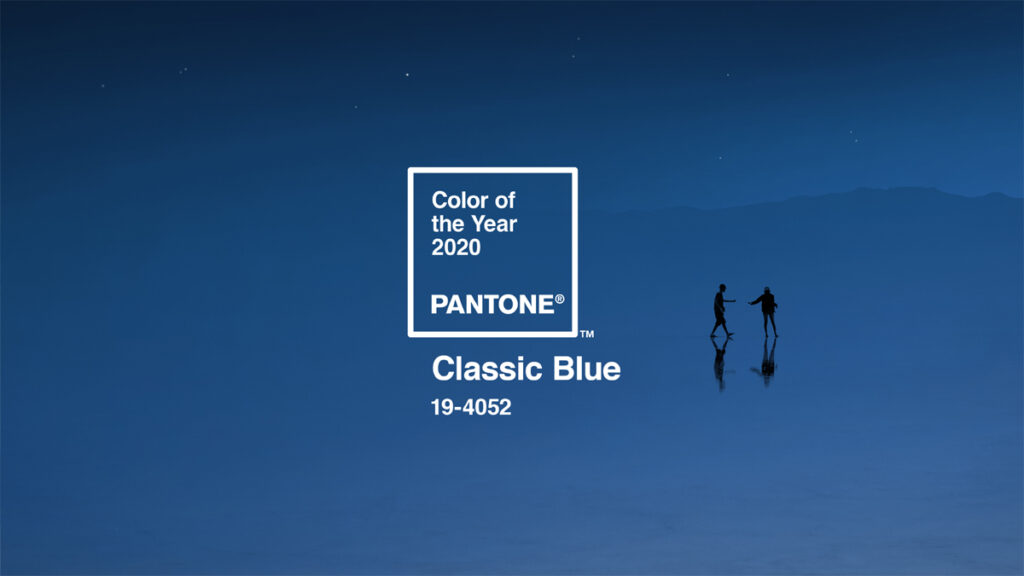 PANTONE Color of the Year 2020: The Classic Blue 19-4052 Sample Pack
