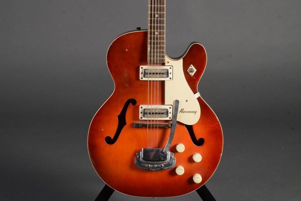 Первая гитара Рэнди Роадса Harmony Rocket 1963