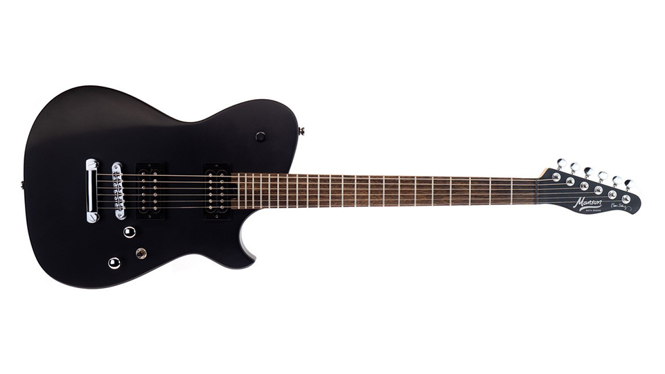 Manson Guitars MBM-1 Matt Bellamy Signature Model Satin Black
