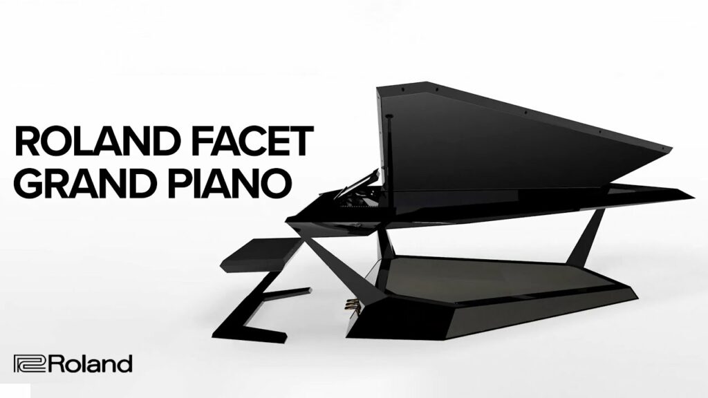 Концепт пианино будущего Roland GPX-F1 Facet Grand Piano