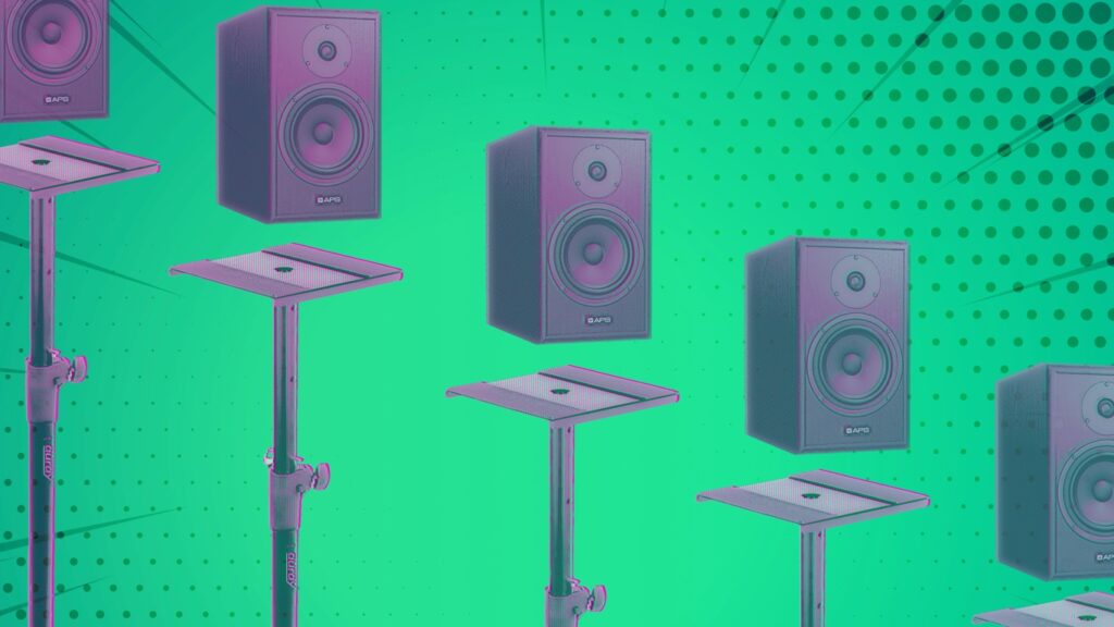 Установка студийных мониторов: как правильно разместить акустику в комнате и студии