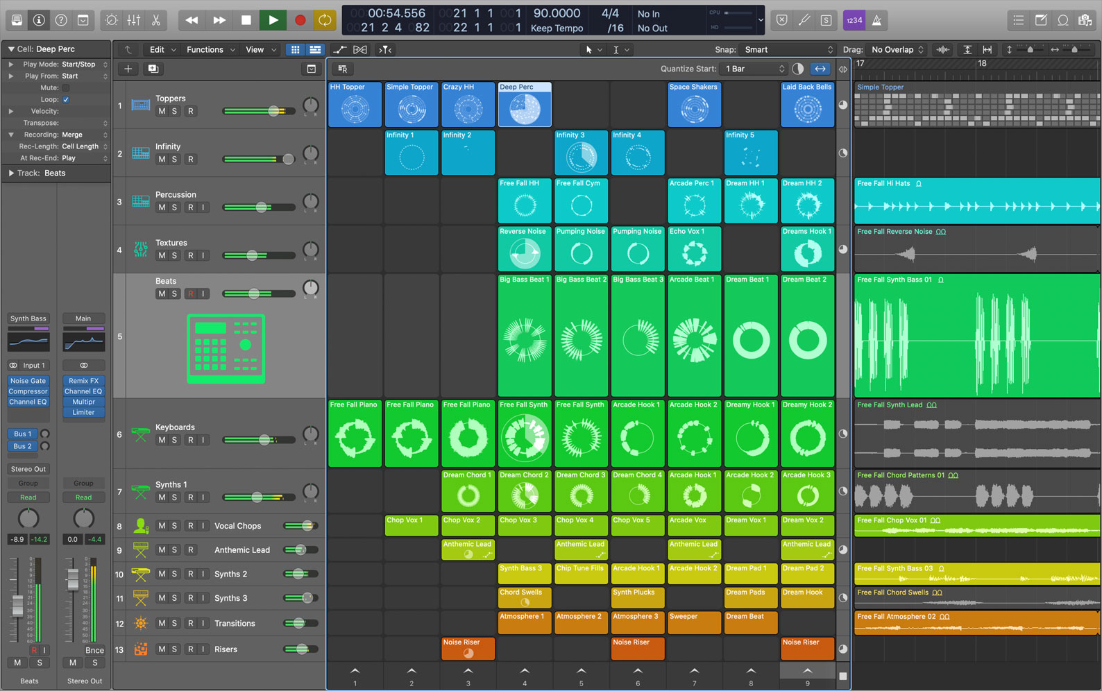 Как сохранить проект в logic pro x в формате mp3