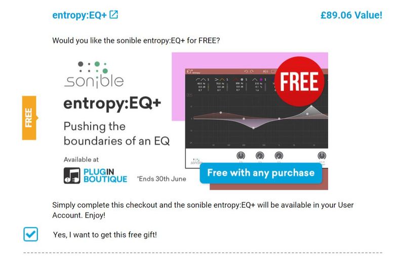 Sonible entropy:EQ+ скачать бесплатно