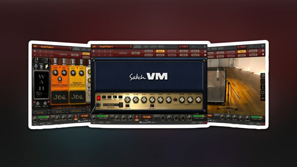 Гитарный эмулятор IK Multimedia AmpliTube Joe Satriani