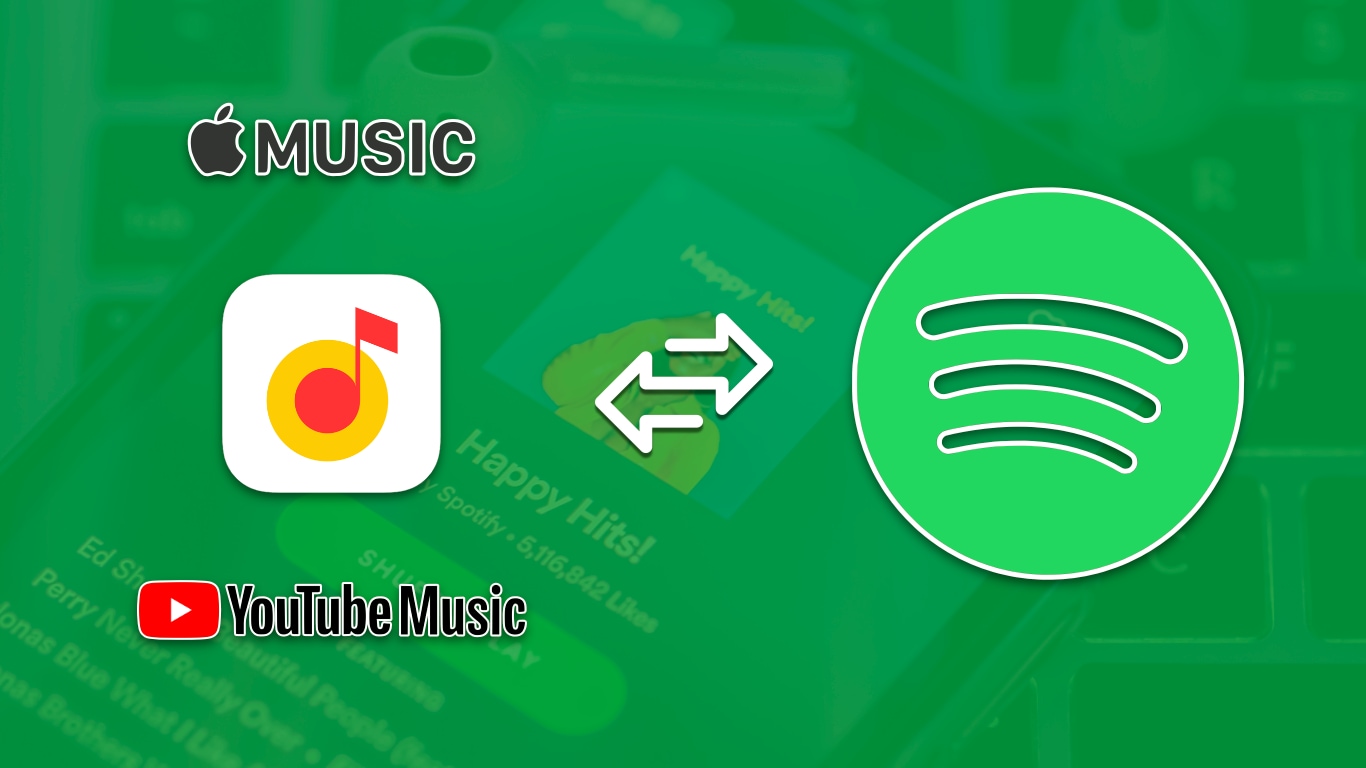 Как перенести плейлист из youtube music в apple music