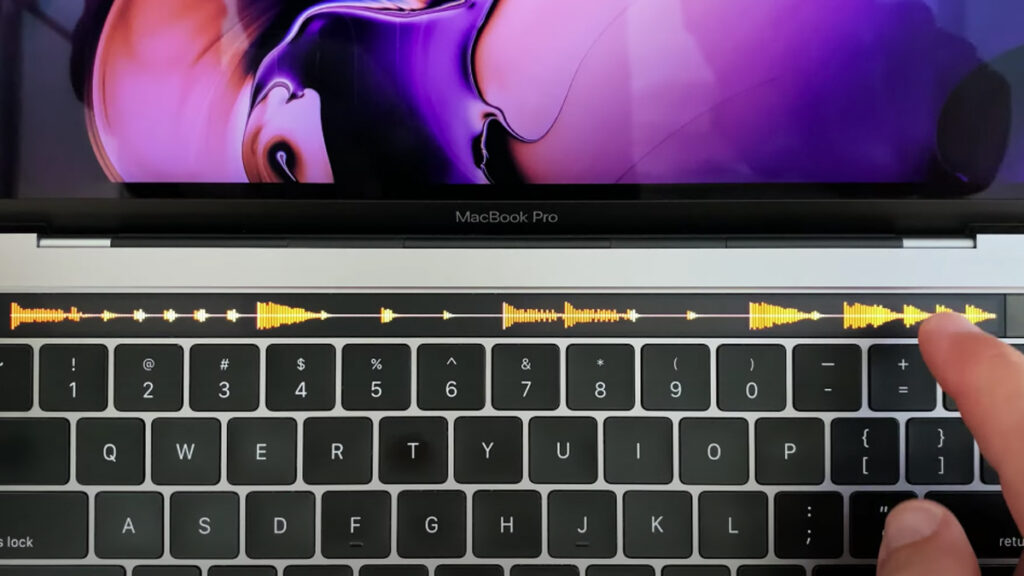 сэмплер для тачбара MacBook Samplr TouchBar