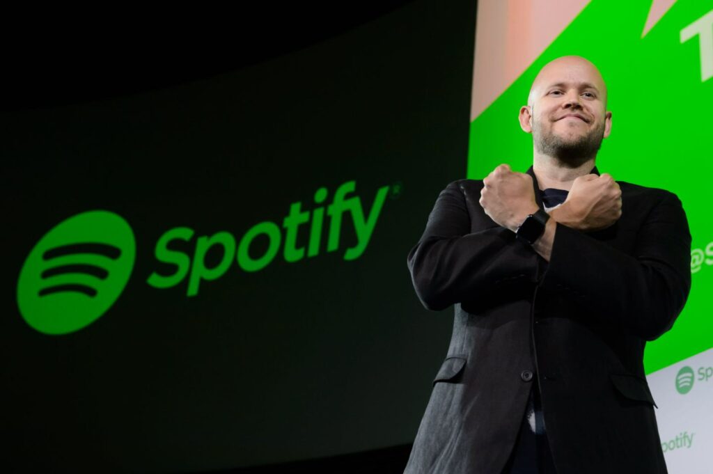 Дэниел Эк CEO Spotify Музыканты довольны доходами от стриминга но почему-то не говорят об этом публично