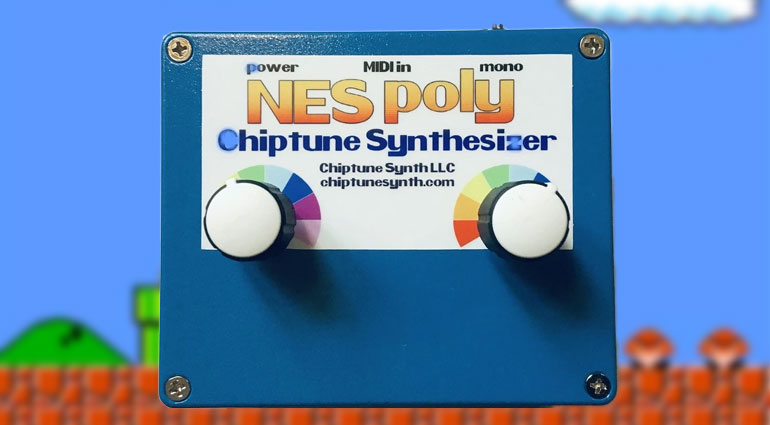 Синтезатор NES Poly Chiptune Synthesizer